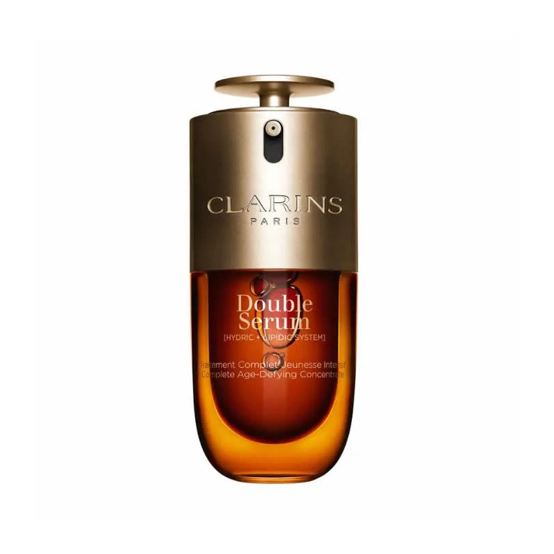 Clarins Double Serum 30ml - Éclat et Hydratation Kermatone