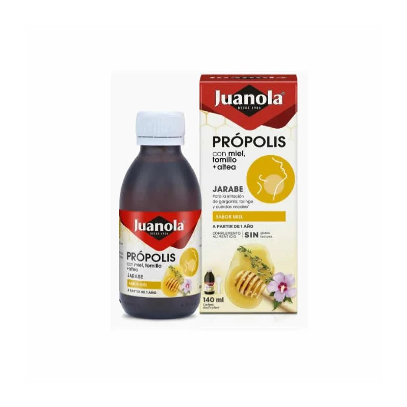 Sirop Juanola au Miel et Thym 140ml - Kermatone