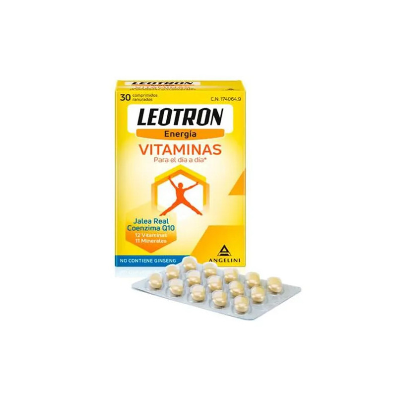 Leotron Angelini Vitamines 30 comprimés - Éclat & Bien-être Kermatone