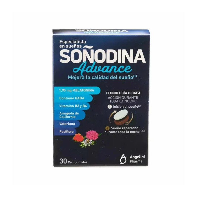 Soñodina Advanced Melatonin - Sommeil Réparateur avec Kermatone