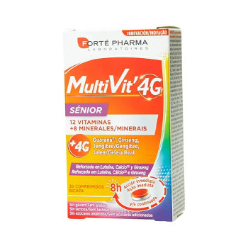 Forté Pharma 12 Multivit 4G Sénior - Bien-être Vitalité | Kermatone