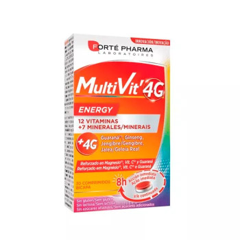 Forté Pharma Multivit 4G Energy - Boostez votre Énergie | Kermatone
