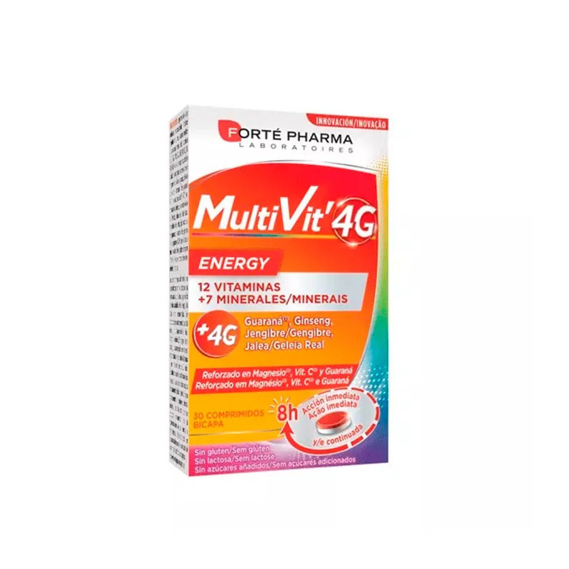 Forté Pharma Multivit 4G Energy - Boostez votre Énergie | Kermatone