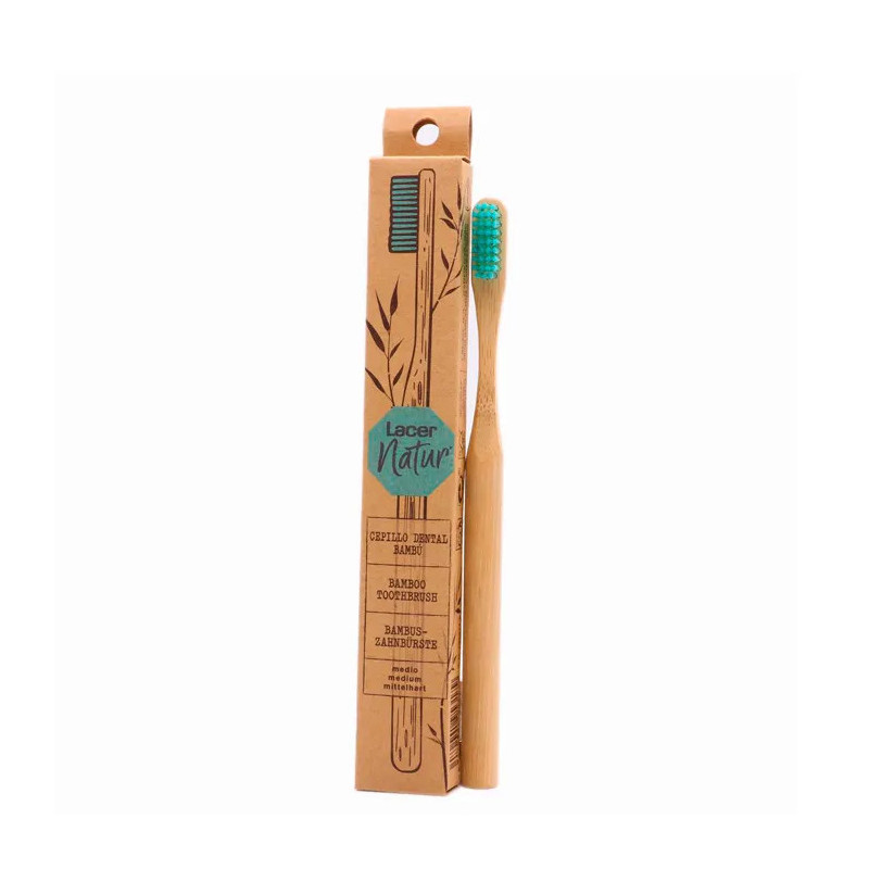 Brosse à Dents Bambou Moyenne - Écologique & Efficace | Kermatone
