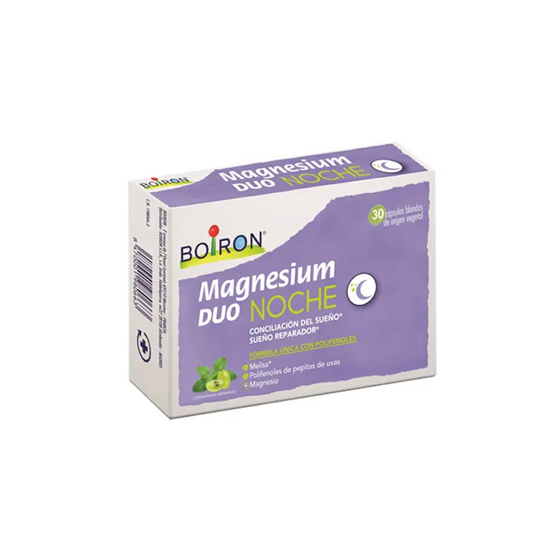 Magnesium Duo Nuit 30 Gélules Relaxantes - Kermatone