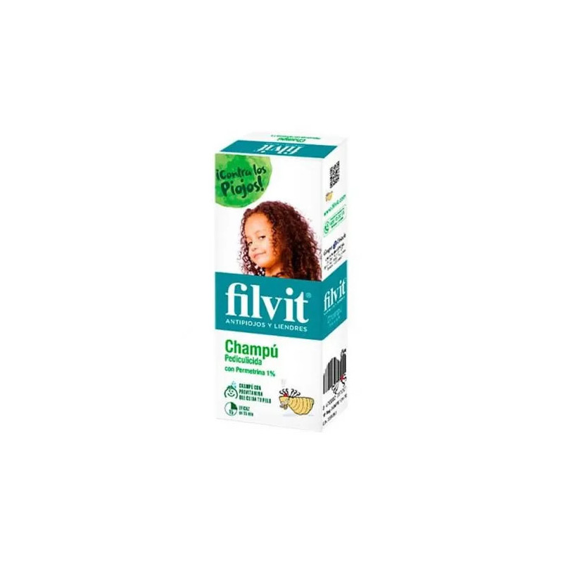 Shampooing Pédiculicide Filvit - Élimination Efficace des Poux | Kermatone