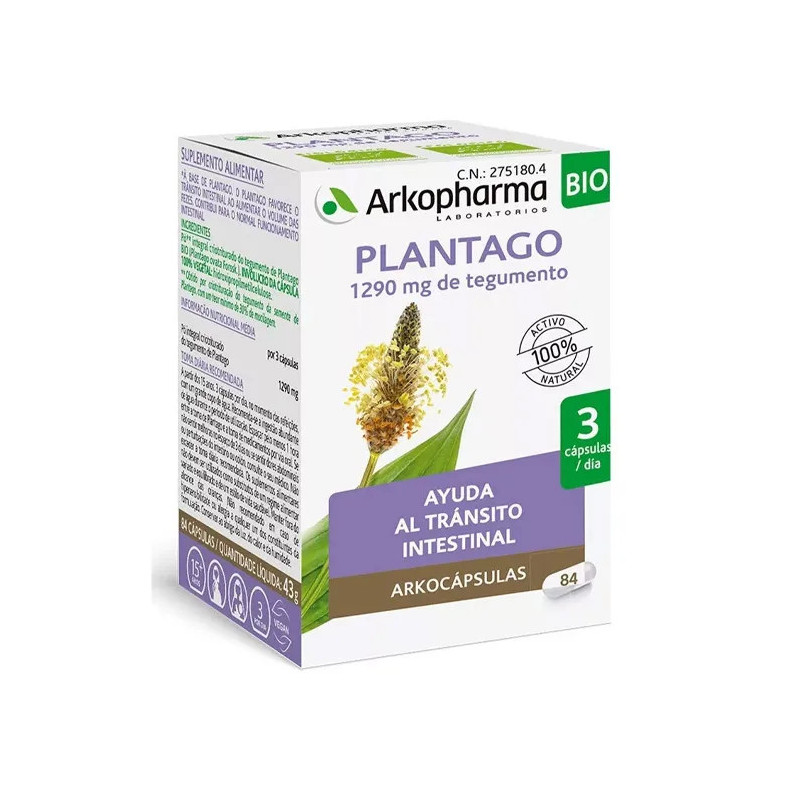 Arkopharma Arkocapsulas Plantago - Confort respiratoire Kermatone