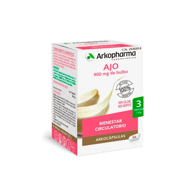 Arkopharma Arkocapsulas Garlic - Complément Ail Kermatone