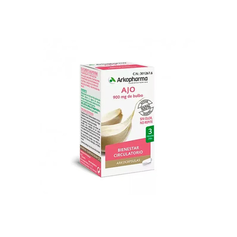Arkopharma Arkocapsulas Garlic - Complément Alimentaire Kermatone
