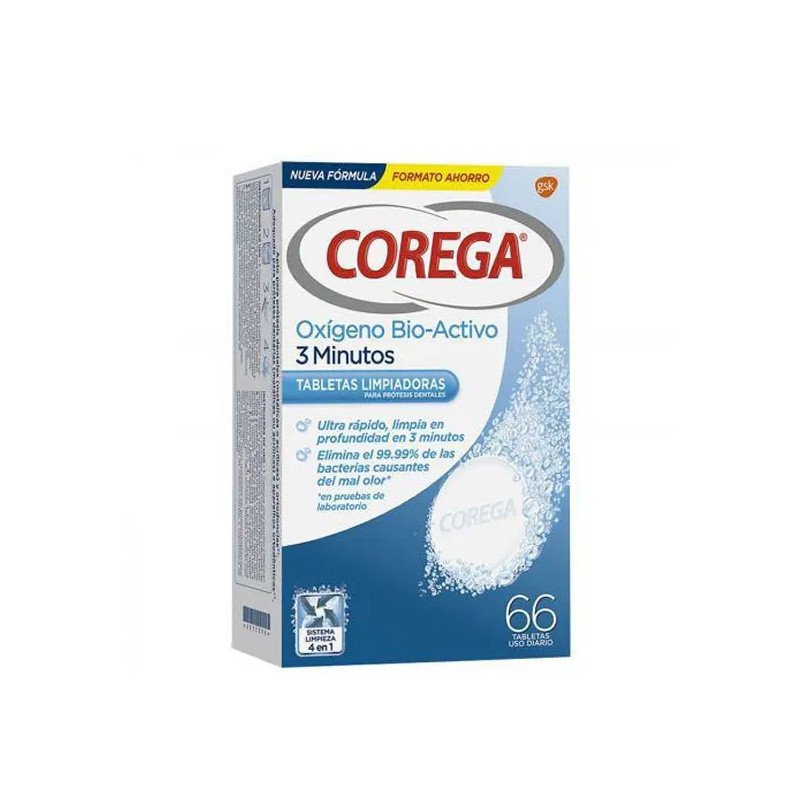 Corega 3 Minute Active Oxygen - Nettoyage Efficace Kermatone