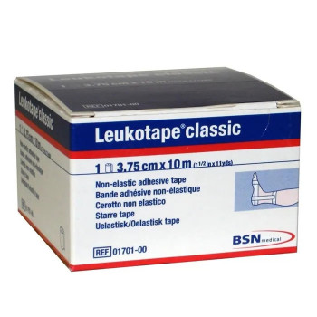 Bandage Leukotape 10X3.75 - Protection optimale + Kermatone