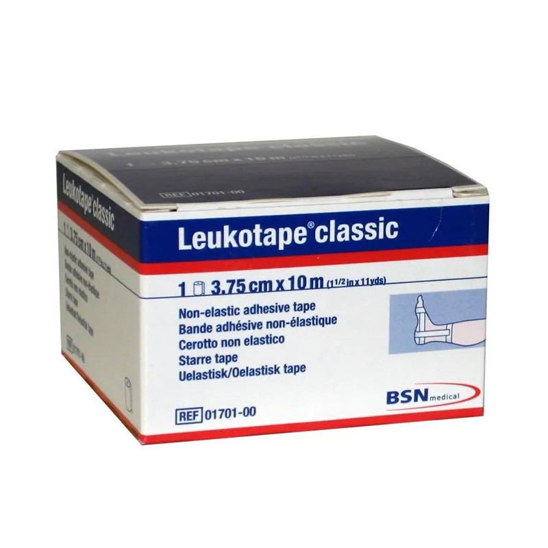 Bandage Leukotape 10X3.75 - Protection optimale + Kermatone