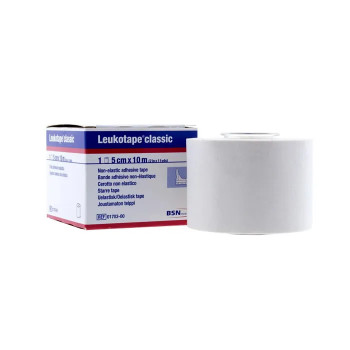Bandage Leukotape 5x10 cm - Protection efficace contre les blessures | Kermatone