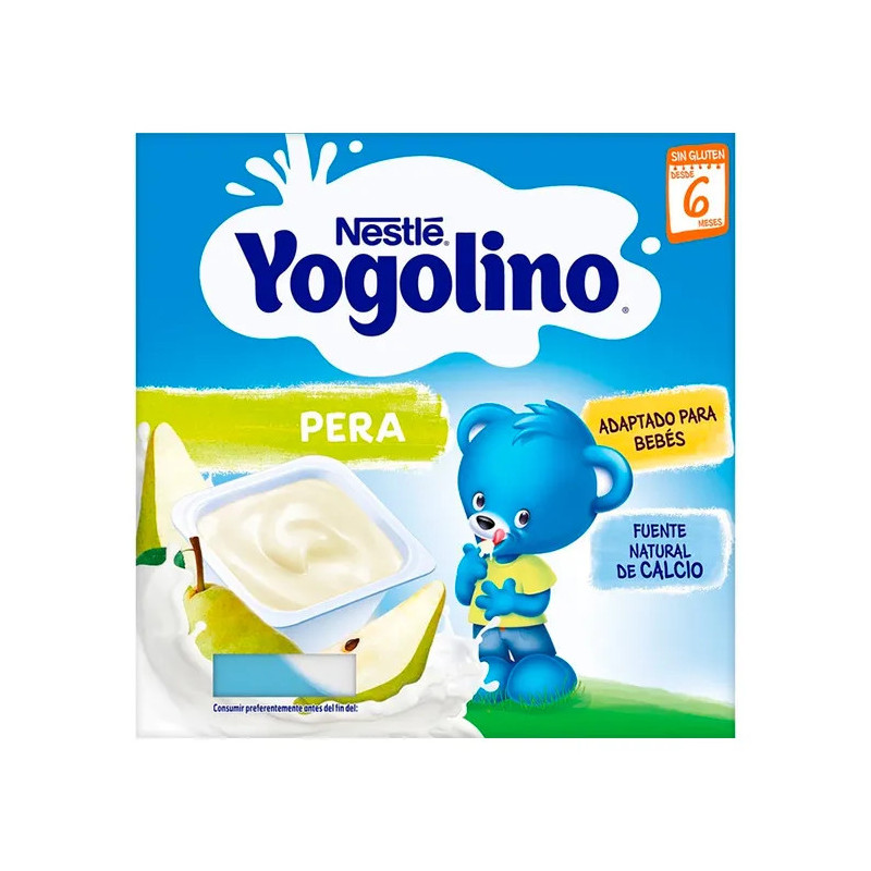 Yogolino Poire - Dessert Lacté Bébé | Kermatone
