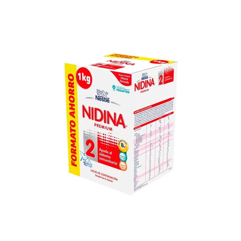 Nidina 2 Premium Continuation 1000g - Nutrition bébé Kermatone