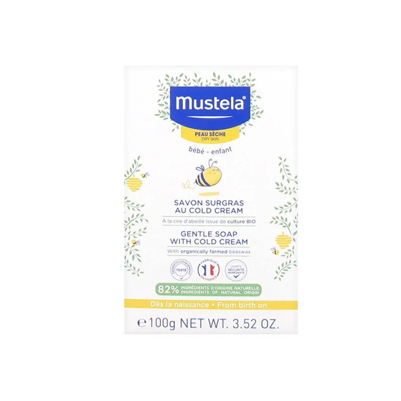 Mustela Savon Supergras Au Cold Cream 100g - Kermatone