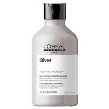 L'Oréal Professionnel Silver Shampoo - Élimine les Reflets Jaunes | Kermatone