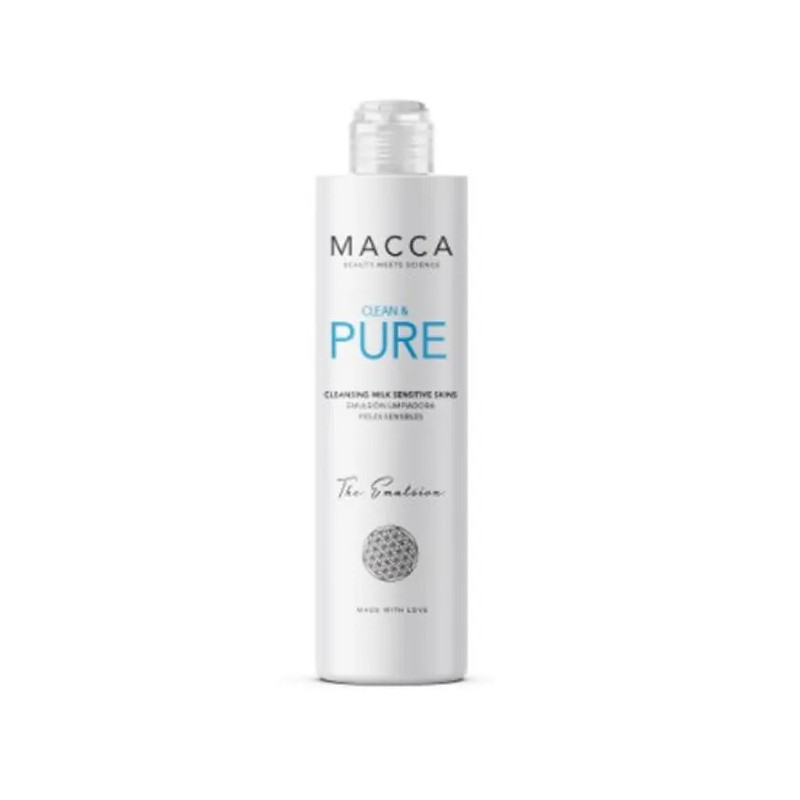 Macca Clean & Pure Cleansing Milk 200ml - Kermatone