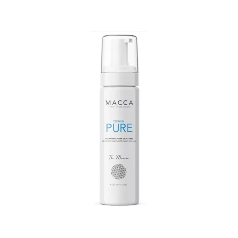 Macca Clean & Pure Mousse Nettoyante Peaux Grasses - Kermatone