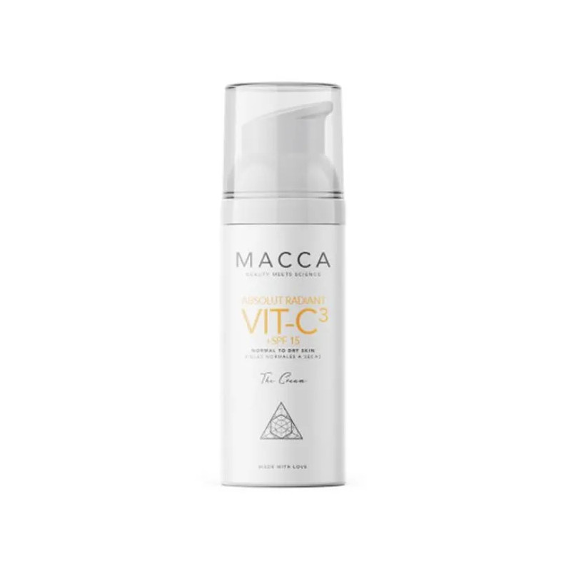 Macca Absolut Radiant Vit-C3 The Cream SPF15 - Éclat & Protection | Kermatone