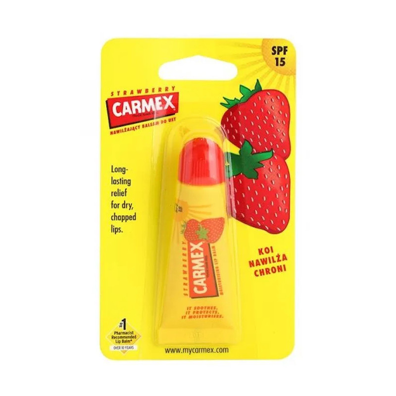 Hydratation Douceur : Stick à Lèvres Carmex Fraise 4.25g Kermatone
