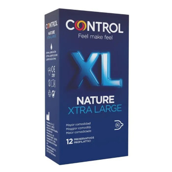 Préservatifs Control Nature XL 12 - Sécurité & Sensation Kermatone