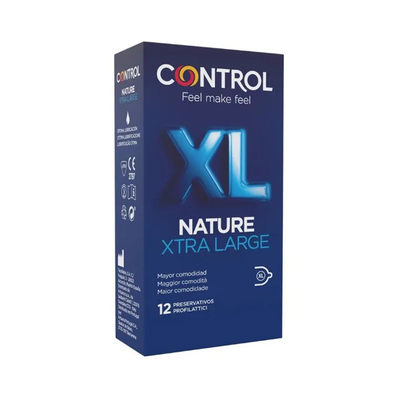 Préservatifs Control Nature XL 12 - Sécurité & Sensation Kermatone