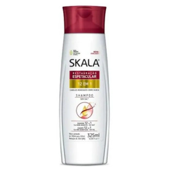 Shampooing Skala 12 In 1 - Brillance & Force - Kermatone