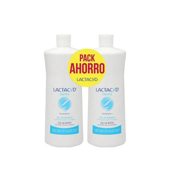 Lactacyd Derma Gel de Bain 2x1000 ml - Confort et Douceur | Kermatone