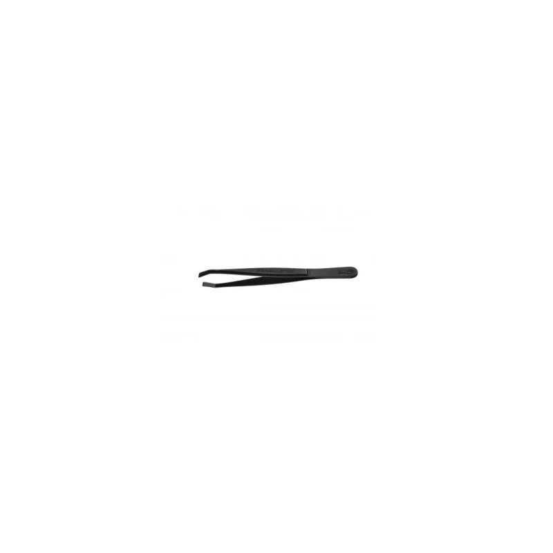 Pince À Épiler Eurostil Noire 9 Cm - Précision Kermatone