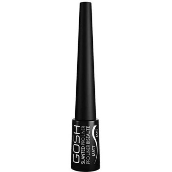 Gosh Slanted Pro Liner Eyeliner Matte Black - Précision Kermatone