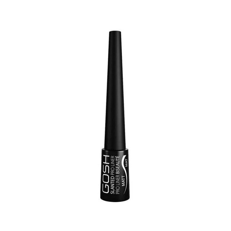 Gosh Slanted Pro Liner Eyeliner Matte Black - Précision Kermatone