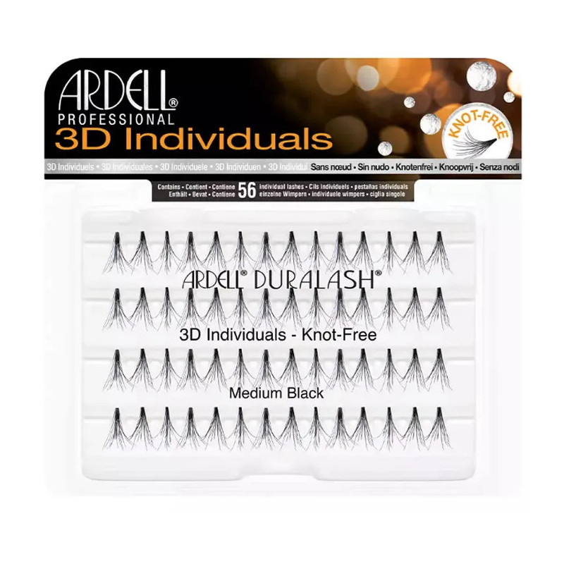Achetez Ardell Faux Cils Individuels 3D Medium Black | Kermatone