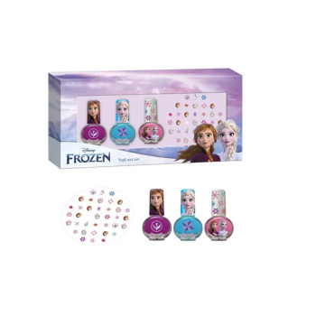 Coffret Nail Art Disney Frozen - Créez des Manucures Féériques | Kermatone