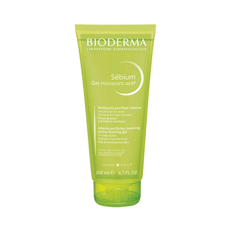 Bioderma Sébium Gel Moussant Actif - Pureté & Équilibre | Kermatone