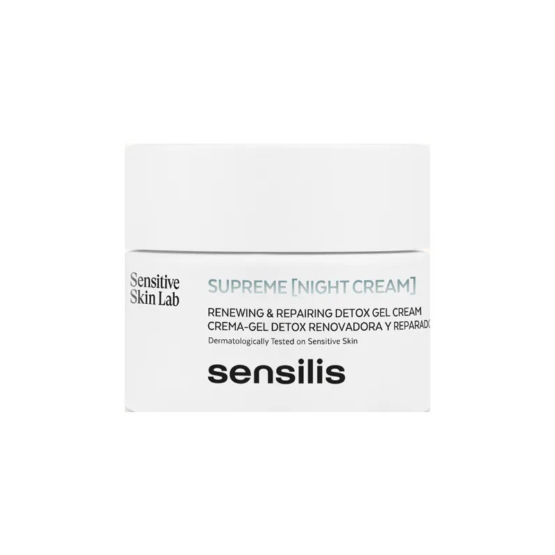 Crème Nuit Détox Régénérante - Sensilis Supreme Renewal Kermatone