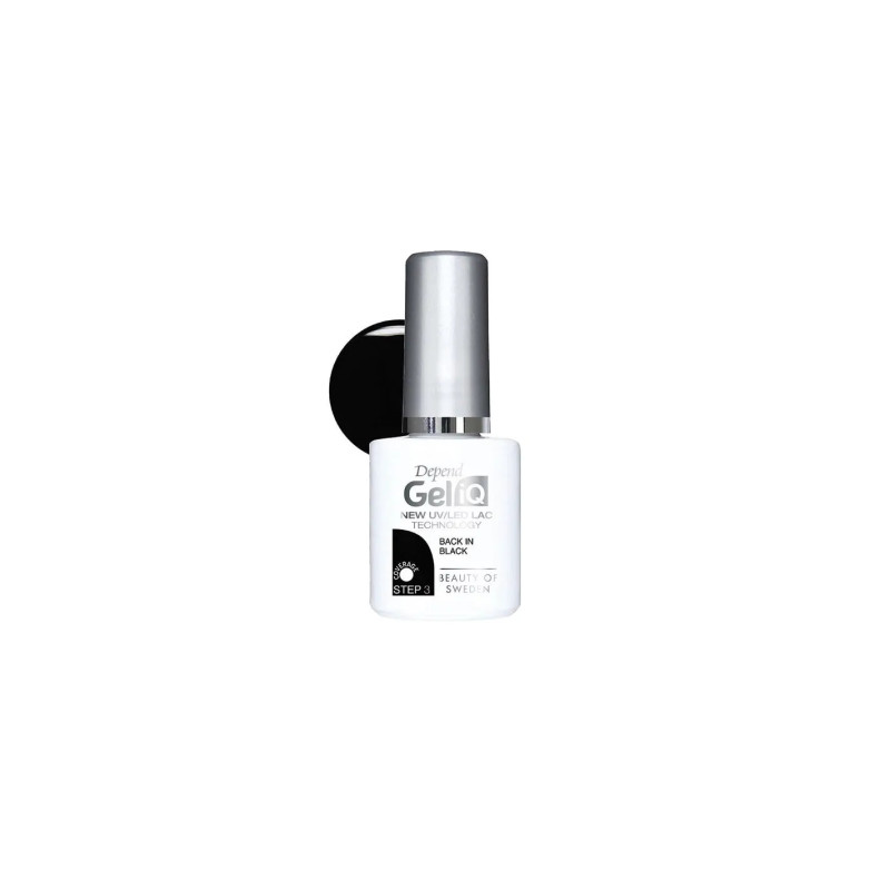 Beter Depend Gel Iq Esmalte Back In Black - Vernis Gel Kermatone