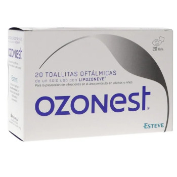 Lingettes Ophtalmiques Esteve Ozonest - Soulagement des Yeux | Kermatone