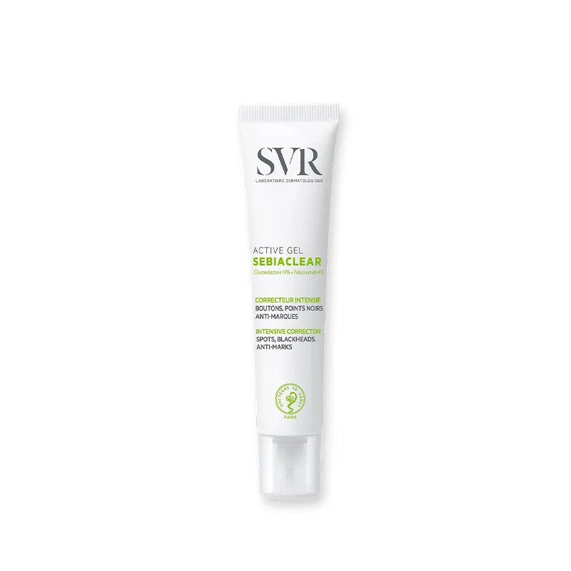 SVR Sebiaclear Gel Actif pour peaux à imperfections | Kermatone