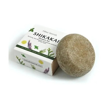 Alma Secret Shikakai Champú Sólido 85g - Cheveux brillants | Kermatone