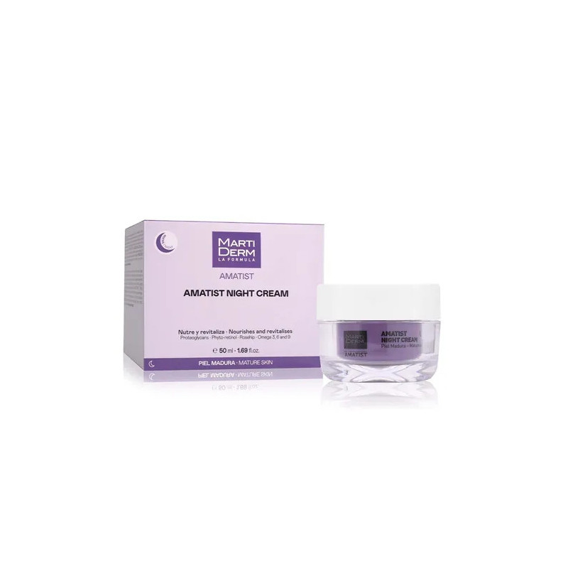 Crème de Nuit Martiderm Amatist - Eclat & Hydratation | Kermatone