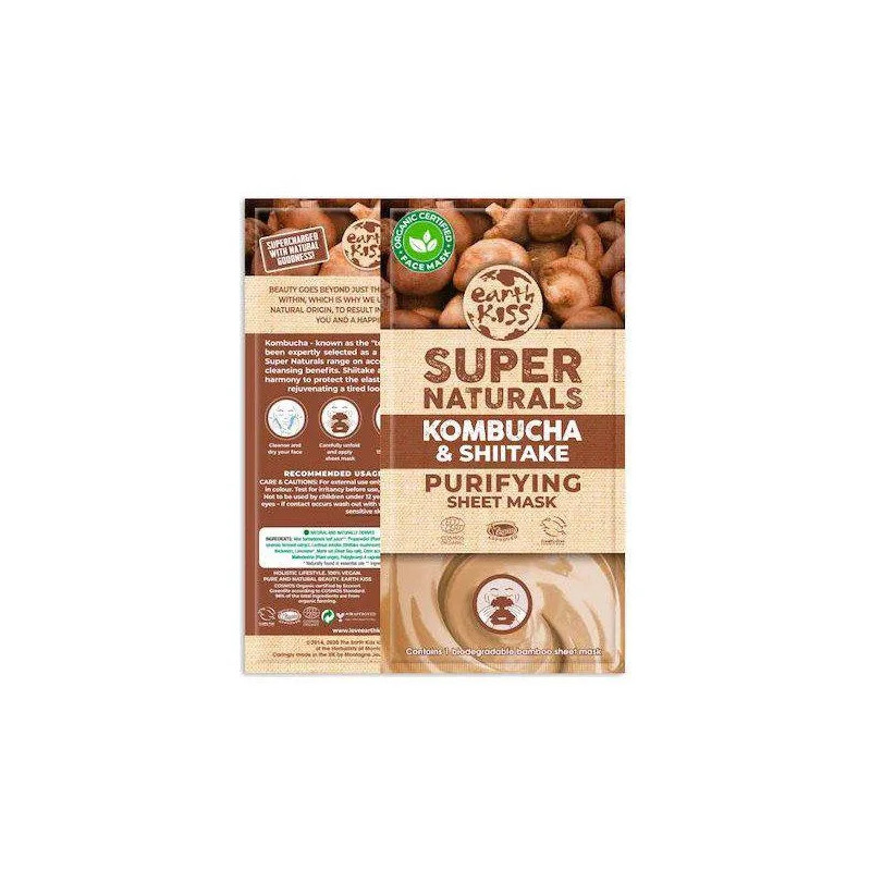 Masque Kombucha & Shiitake - Hydratation éclat | Kermatone