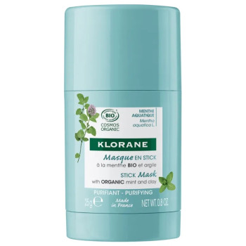 Masque Purifiant Klorane Menthe Aquatique 25g - Kermatone