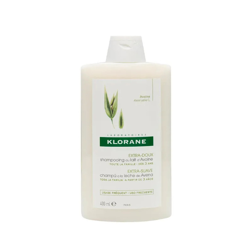 Shampooing Klorane au Lait D'Avoine - Confort & Douceur | Kermatone