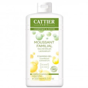 Cattier Gel Douche & Shampooing Bio 1L - Kermatone