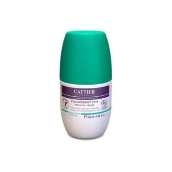 Déodorant Roll-On Aloe Cattier Paris 50ml - Fraîcheur Durable | Kermatone