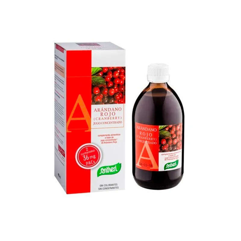Concentré de Canneberge Santiveri 490ml - Kermatone