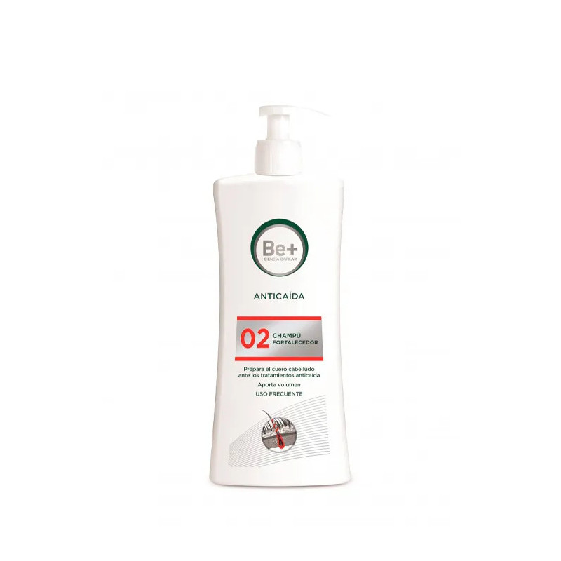 Be+ Shampooing Fortifiant Anti-âge - Cheveux plus forts | Kermatone