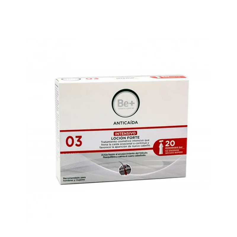 Lotion Anti-chute Forte Be+ 20x5ml | Kermatone