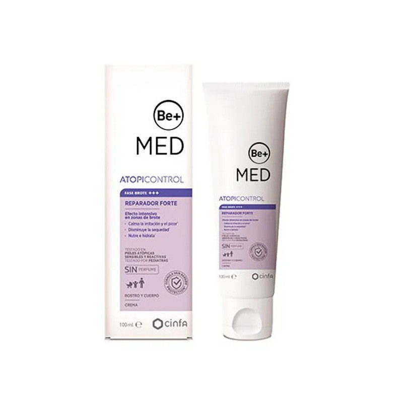 Be+ Atopic Skin Forte Crème Zones Localisées | Kermatone